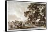 Army Camp in Hyde Park, London, 1780-Paul Sandby-Framed Stretched Canvas