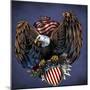 Army Eagle Decal-FlyLand Designs-Mounted Giclee Print