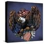 Army Eagle Decal-FlyLand Designs-Stretched Canvas