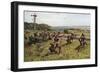 Army Manoeuvres-WB Wollen-Framed Art Print