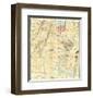 Army Map of The Seat of War In Virginia, c.1862-J^ Goldsborough Bruff-Framed Art Print