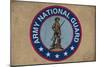 Army National Guard - Military - Insignia-Lantern Press-Mounted Art Print