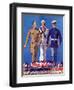 "Army, Navy and Marines,"November 13, 1937-John E. Sheridan-Framed Giclee Print