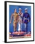 "Army, Navy and Marines,"November 13, 1937-John E. Sheridan-Framed Giclee Print