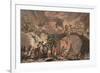 Army of Alexander Suvorov Crossing the Alps in 1799, 1805-Robert Carr Porter-Framed Giclee Print