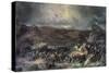 Army of Alexander Suvorov Crossing the St Gotthard Pass, September 1799-Alexander Von Kotzebue-Stretched Canvas