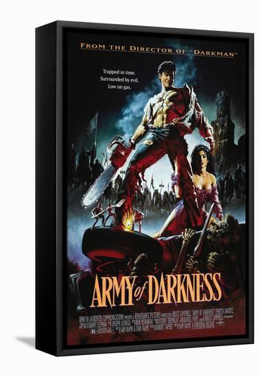 Army of Darkness - 1992-null-Framed Stretched Canvas