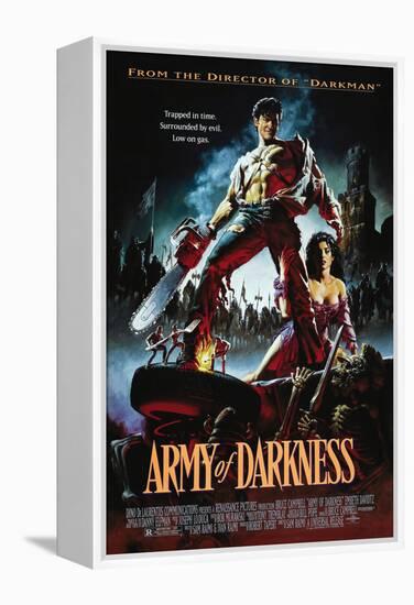 Army of Darkness - 1992-null-Framed Stretched Canvas