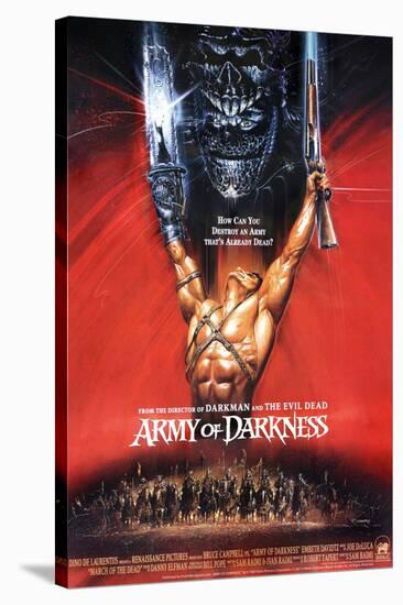 Army of Darkness, Bruce Campbell-null-Stretched Canvas