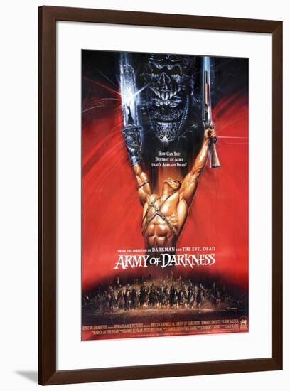 Army of Darkness, Bruce Campbell-null-Framed Poster