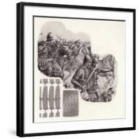 Army of the Khalif of Persia in the Middle Ages-Pat Nicolle-Framed Giclee Print