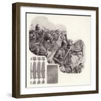 Army of the Khalif of Persia in the Middle Ages-Pat Nicolle-Framed Giclee Print