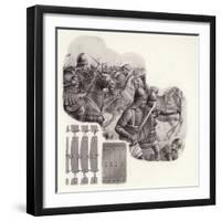 Army of the Khalif of Persia in the Middle Ages-Pat Nicolle-Framed Giclee Print