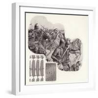 Army of the Khalif of Persia in the Middle Ages-Pat Nicolle-Framed Giclee Print