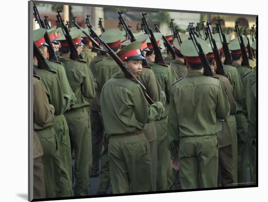 Army Parade, Ho Chi Minh City (Saigon), Vietnam, Southeast Asia-Christian Kober-Mounted Photographic Print