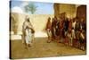 Army Reorganization in Morocco, 1872-John Evan Hodgson-Stretched Canvas