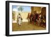 Army Reorganization in Morocco, 1872-John Evan Hodgson-Framed Giclee Print