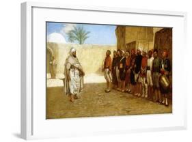 Army Reorganization in Morocco, 1872-John Evan Hodgson-Framed Giclee Print