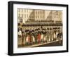 Army Soldiers in a Military Parade, Vienna, Austria-null-Framed Giclee Print