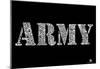 Army Song Lyrics Poster-null-Mounted Poster