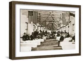 Army Square Hospital for Union Army Veterans-Mathew Brady-Framed Giclee Print