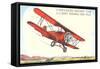 Army Training Biplane PT11C-null-Framed Stretched Canvas