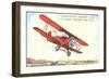 Army Training Biplane PT11C-null-Framed Art Print