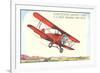 Army Training Biplane PT11C-null-Framed Art Print