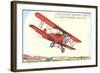 Army Training Biplane PT11C-null-Framed Art Print