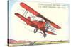 Army Training Biplane PT11C-null-Stretched Canvas