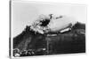 Army Zeppelin Z2 Stranded Near Weilburg During a Storm, Germany, 1910-null-Stretched Canvas