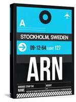 ARN Stockholm Luggage Tag I-NaxArt-Stretched Canvas