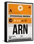 ARN Stockholm Luggage Tag I-NaxArt-Framed Stretched Canvas