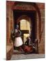 Arnaut Bodyguards in Cairo, 1861-Jean Leon Gerome-Mounted Giclee Print