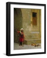 Arnaut Et Chiens, c.1879-Jean Leon Gerome-Framed Giclee Print