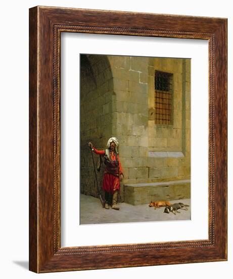 Arnaut Et Chiens, c.1879-Jean Leon Gerome-Framed Giclee Print