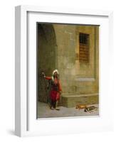 Arnaut Et Chiens, c.1879-Jean Leon Gerome-Framed Giclee Print