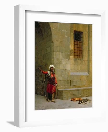 Arnaut Et Chiens, c.1879-Jean Leon Gerome-Framed Giclee Print