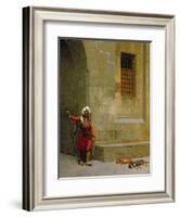 Arnaut Et Chiens, c.1879-Jean Leon Gerome-Framed Giclee Print