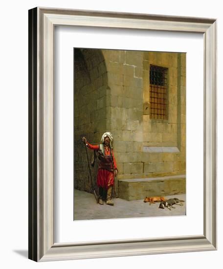 Arnaut Et Chiens, c.1879-Jean Leon Gerome-Framed Giclee Print