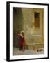 Arnaut Et Chiens, c.1879-Jean Leon Gerome-Framed Giclee Print