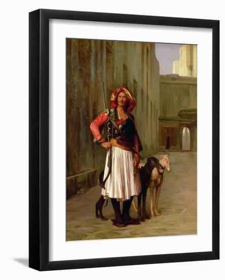 Arnaut of Cairo, 1871-Jean Leon Gerome-Framed Giclee Print