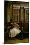 Arnaut Smoking-Jean Leon Gerome-Mounted Giclee Print