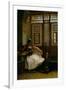 Arnaut Smoking-Jean Leon Gerome-Framed Giclee Print