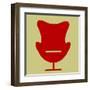 Arne Jacobsen Egg Chair I-Anita Nilsson-Framed Art Print