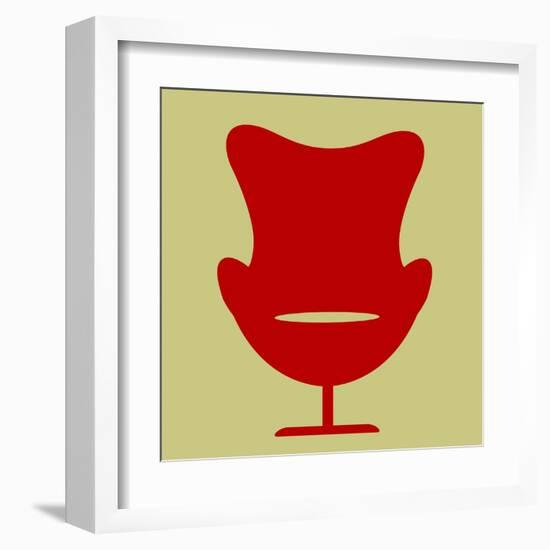 Arne Jacobsen Egg Chair I-Anita Nilsson-Framed Art Print