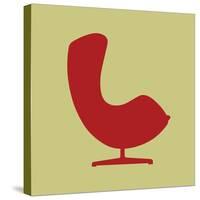 Arne Jacobsen Egg Chair II-Anita Nilsson-Stretched Canvas