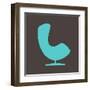 Arne Jacobsen Egg Chair III-Anita Nilsson-Framed Art Print