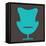 Arne Jacobsen Egg Chair-Anita Nilsson-Framed Stretched Canvas