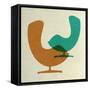 Arne Jacobsen Egg Chairs III-Anita Nilsson-Framed Stretched Canvas